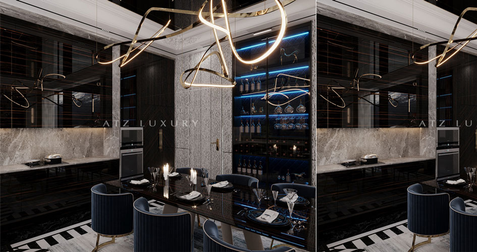 Mẫu thiết kế biệt thự Vinhomes Green Bay 300m2 hiện đại với màu sắc ấn tượng