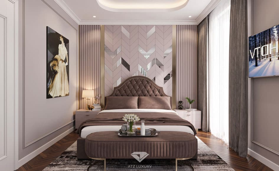 Thiết kế nội thất biệt thự Vinhomes Ocean Park căn 250m2