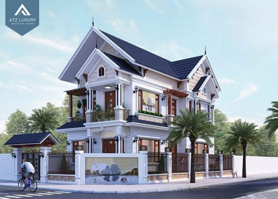Biệt thự 2 tầng mái Thái