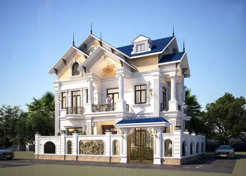 Nét đẹp trong phong cách thiết kế biệt thự mái Thái