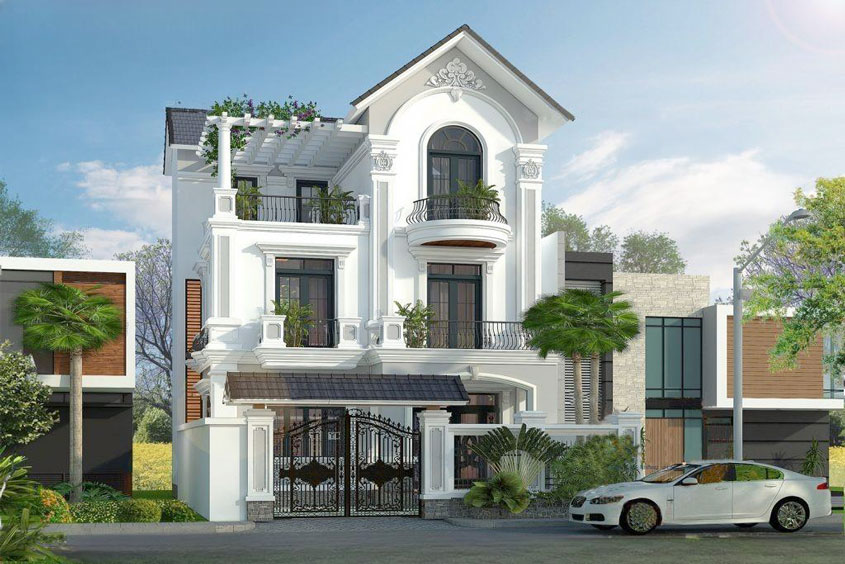 Thiết kế biệt thự 3 tầng mái Thái gia chủ cũng cần quan tâm về các yếu tố phong thủy mang lại giá trị tinh thần