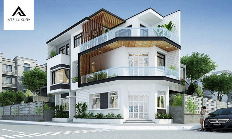 biệt thự 3 tầng 2 mặt tiền