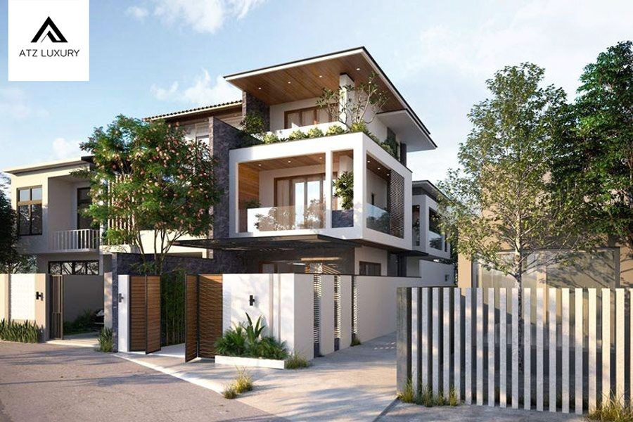 biệt thự 3 tầng 2 mặt tiền