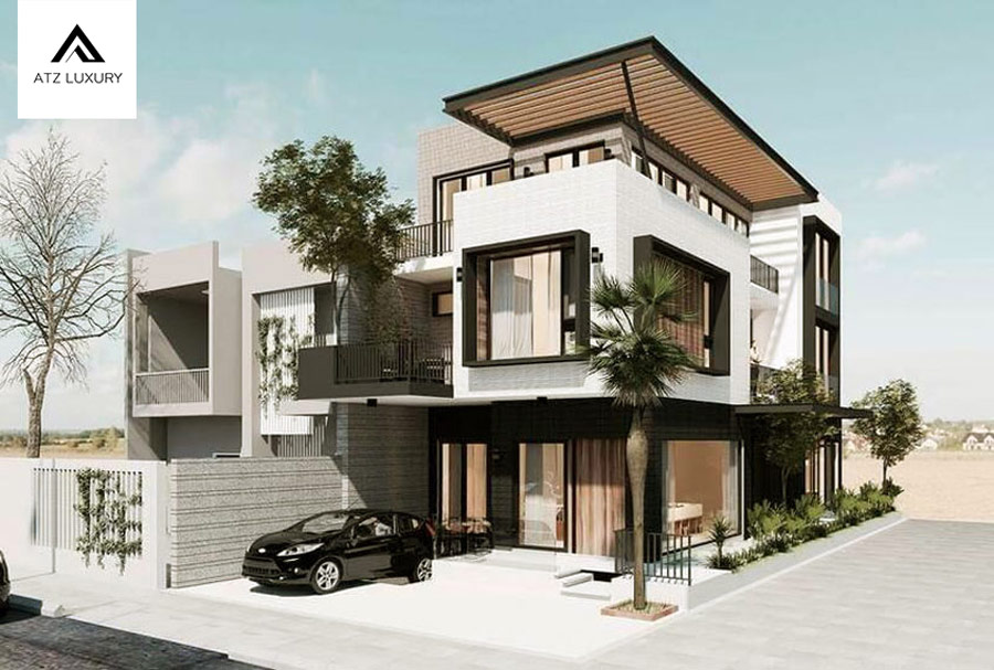 biệt thự 3 tầng 2 mặt tiền