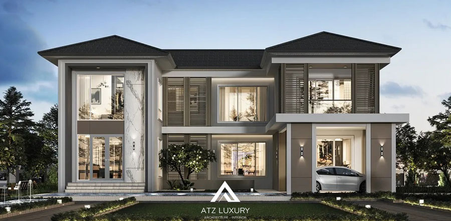 biệt thự 2 tầng 120m2
