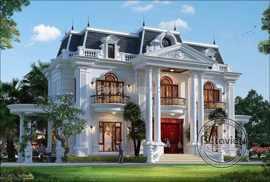 NHÀ ĐẸP BETAVIET THIẾT KẾ BIỆT THỰ SANG TRỌNG PHONG CÁCH HIỆN ĐẠI LUXURY