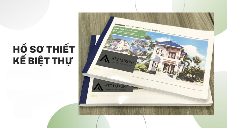 Hồ sơ thiết kế biệt thự Full gồm những gì? 1 Hồ sơ thiết kế biệt thự full