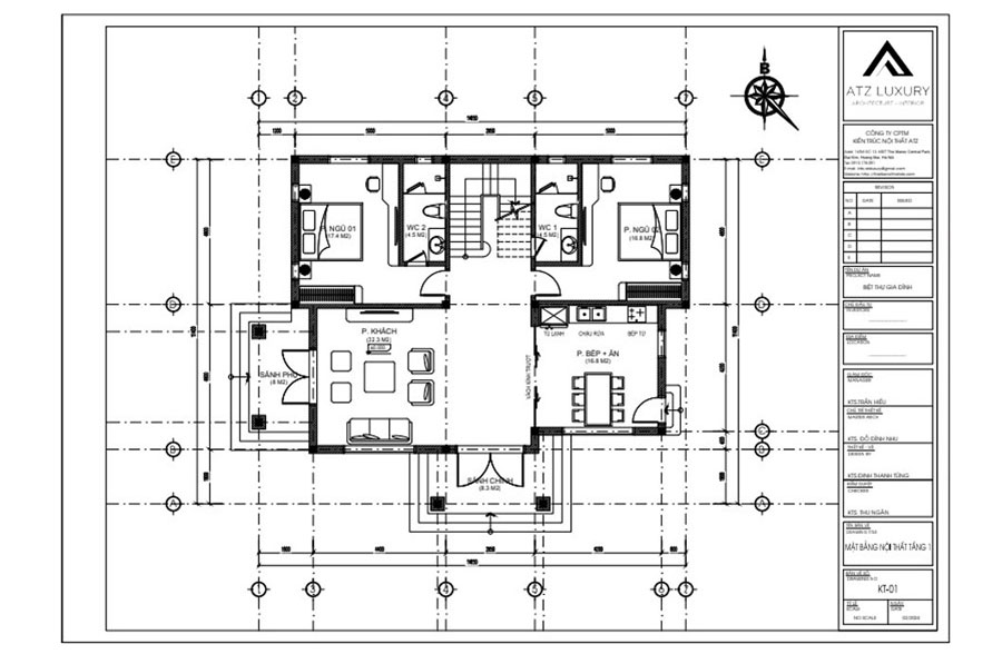 Hồ sơ thiết kế biệt thự Full gồm những gì? 3 hồ sơ thiết kế biệt thự