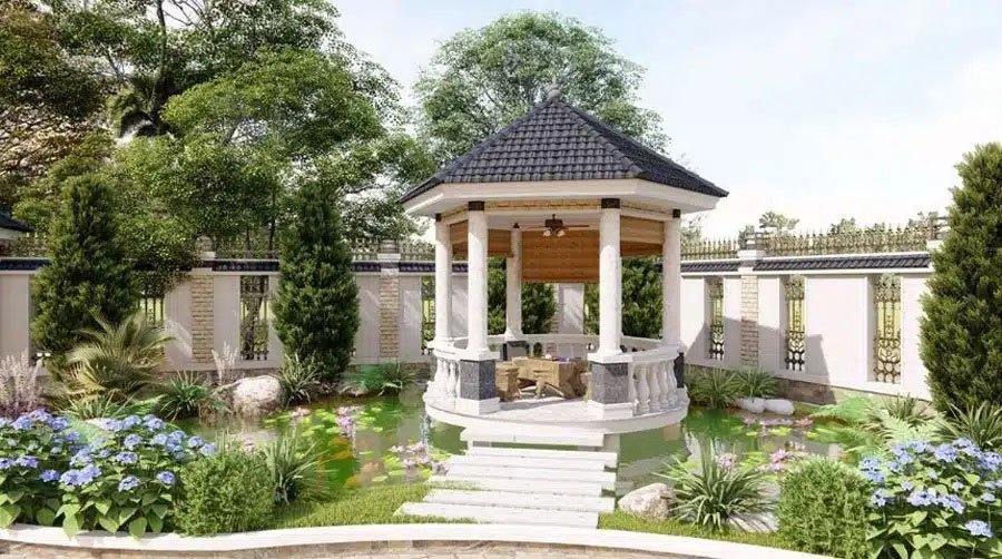 mẫu biệt thự 300m2 đẹp