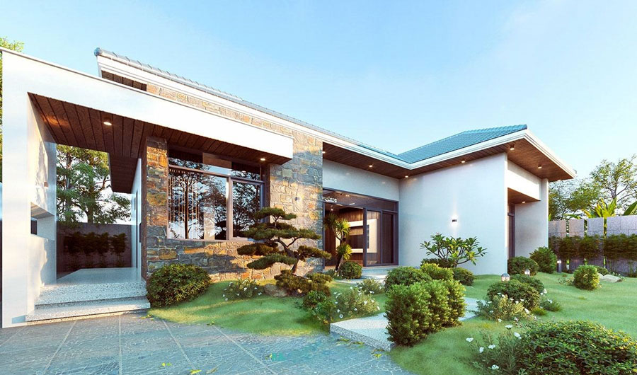 thiết kế biệt thự 300m2