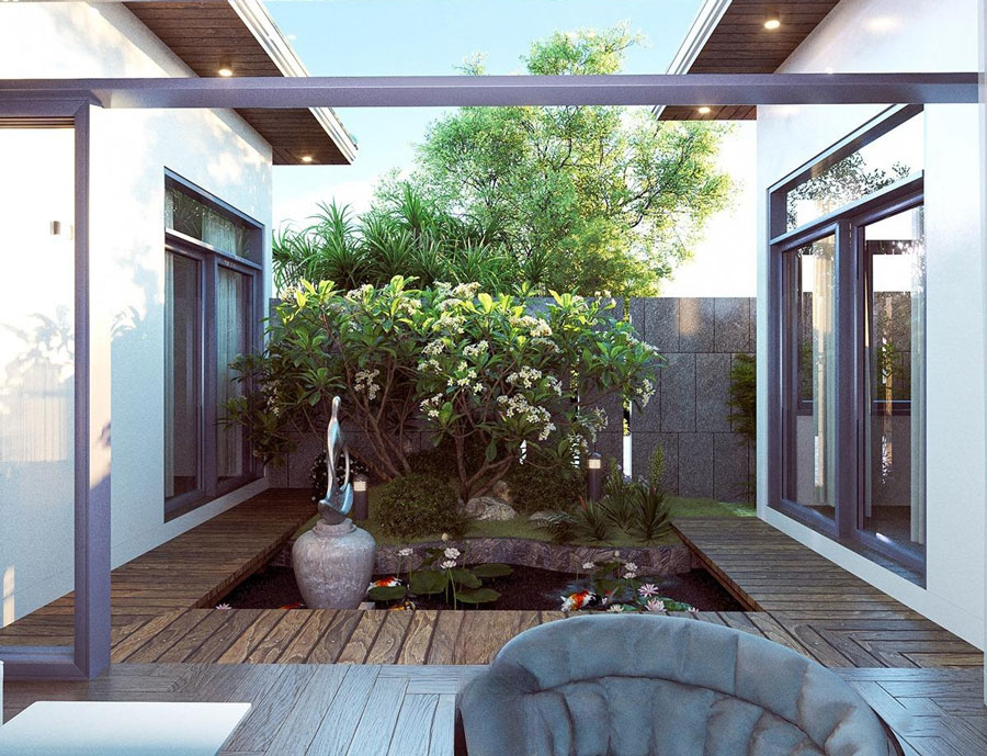 thiết kế biệt thự 300m2