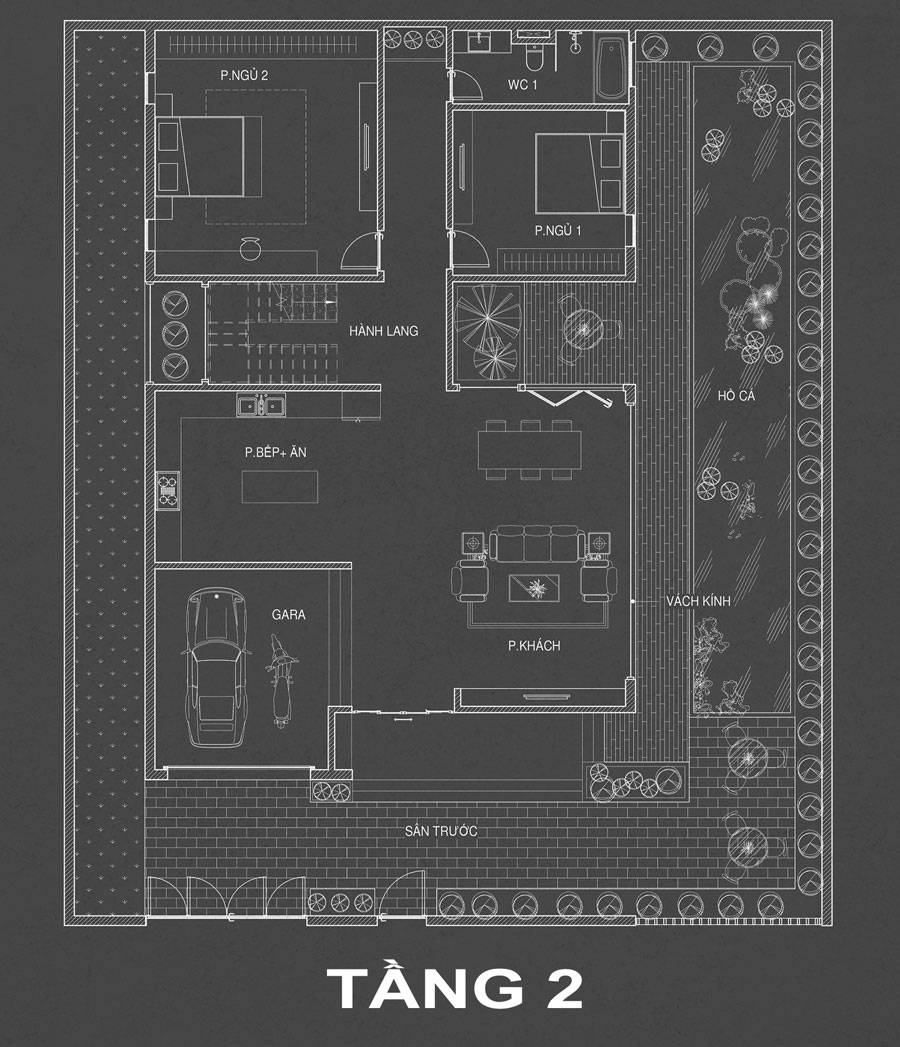 biệt thự nhà vườn 150m2