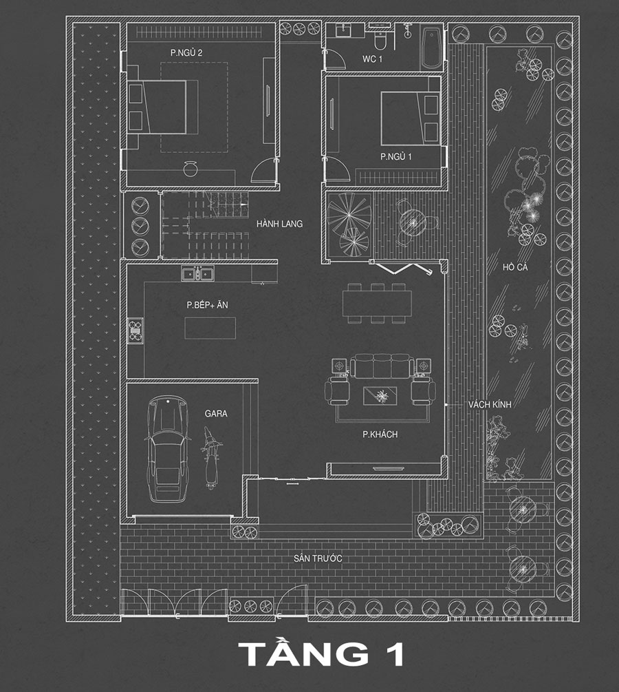 biệt thự nhà vườn 150m2
