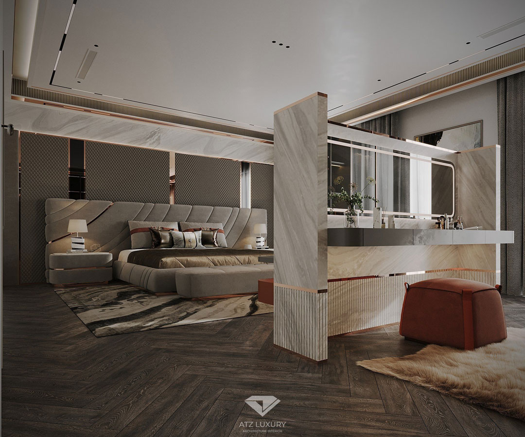 Nội thất phòng ngủ Master - Thủy Villa