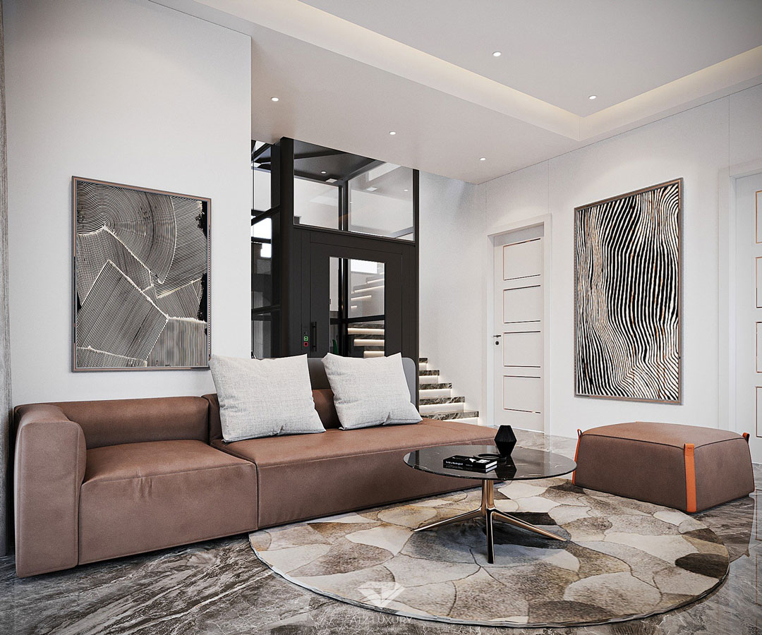 Nội thất phòng sinh hoạt chung - Tủy Villa
