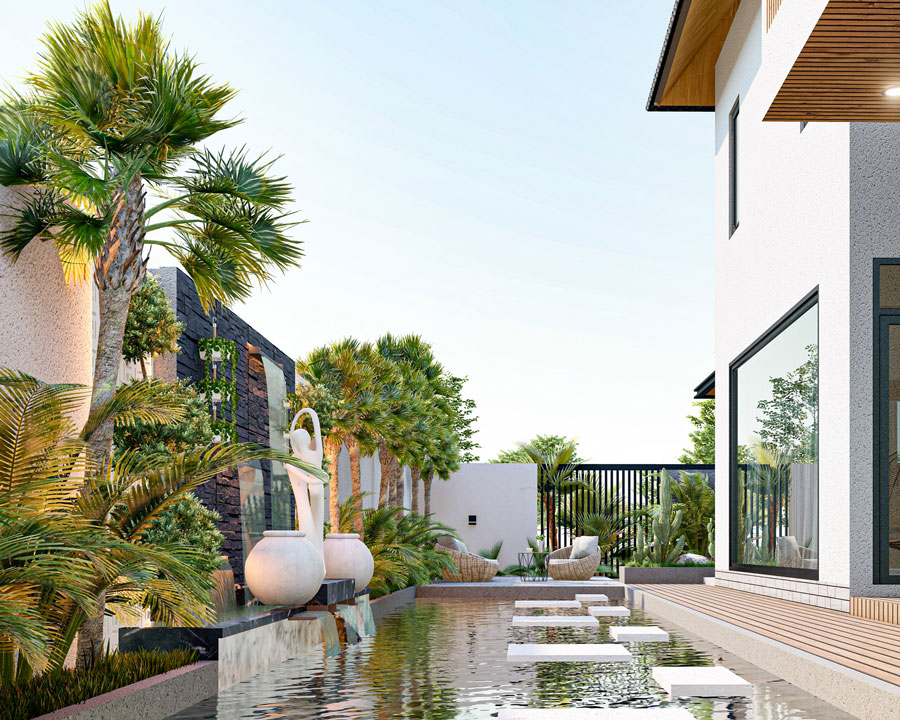 Biệt thự nhà vườn 150m2