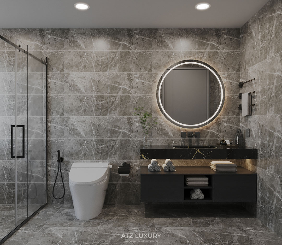 Nội thất phòng WC - Thu Villa