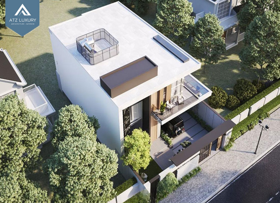 biệt thự 2 tầng 200m2