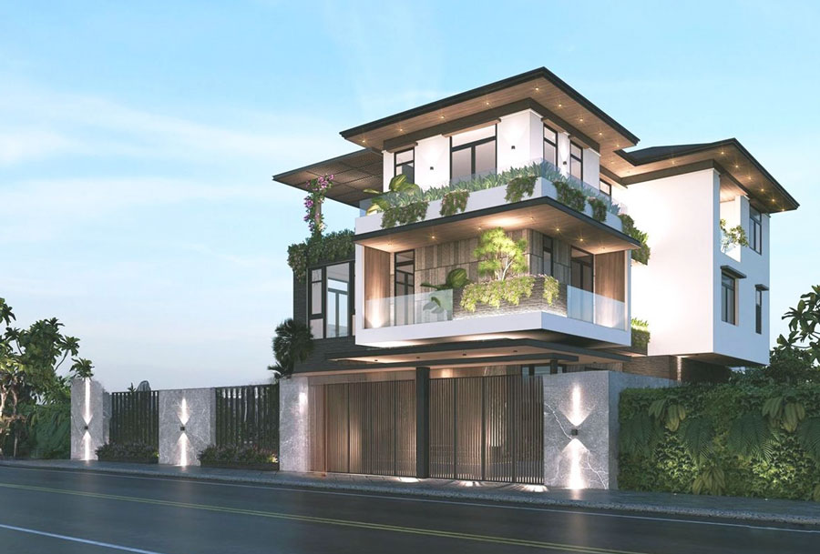 Mẫu thiết kế biệt thự 250m2 đẹp được nhiều gia chủ ưa chuộng năm nay 10 Mẫu biệt thự 3 tầng 250m2 sự lựa chọn hoàn hảo trong từng chi tiết