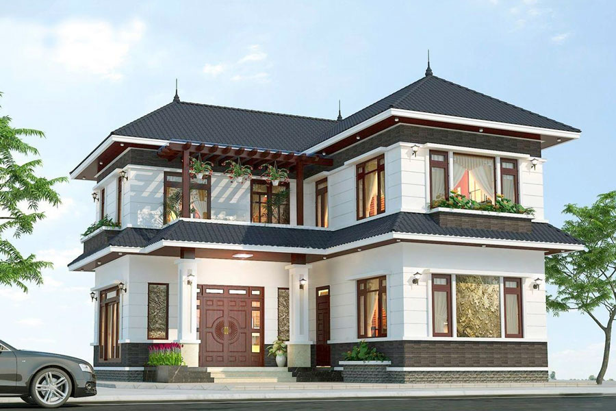 biệt thự mini 2 tầng 80m2