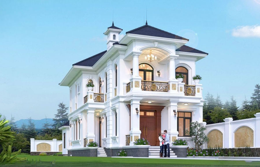 biệt thự mini 2 tầng 80m2