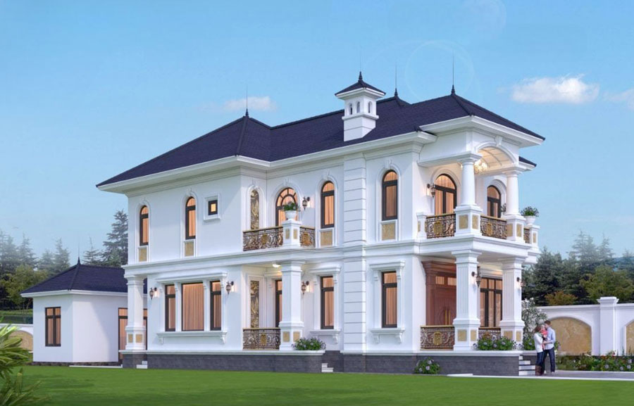 biệt thự mini 2 tầng 80m2