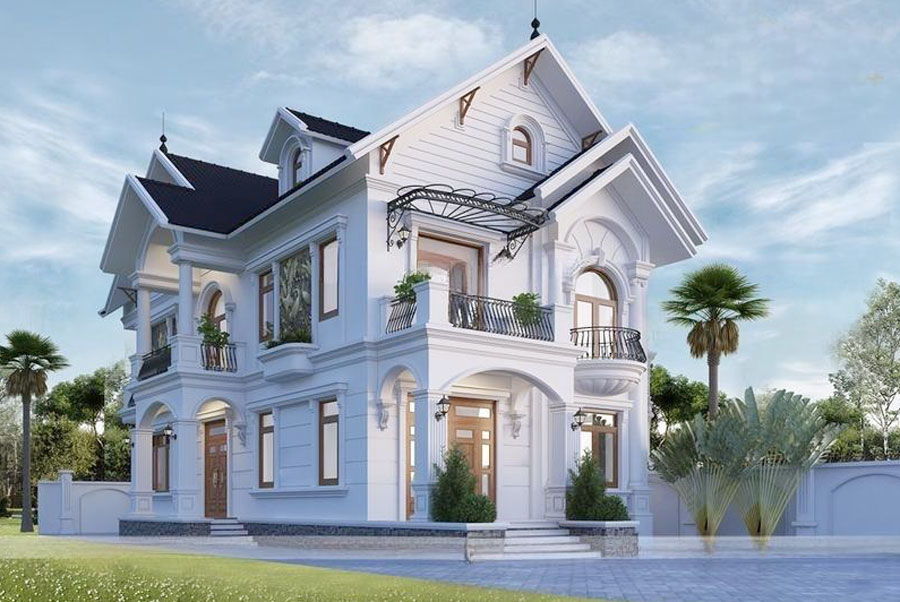 biệt thự mini 2 tầng 80m2