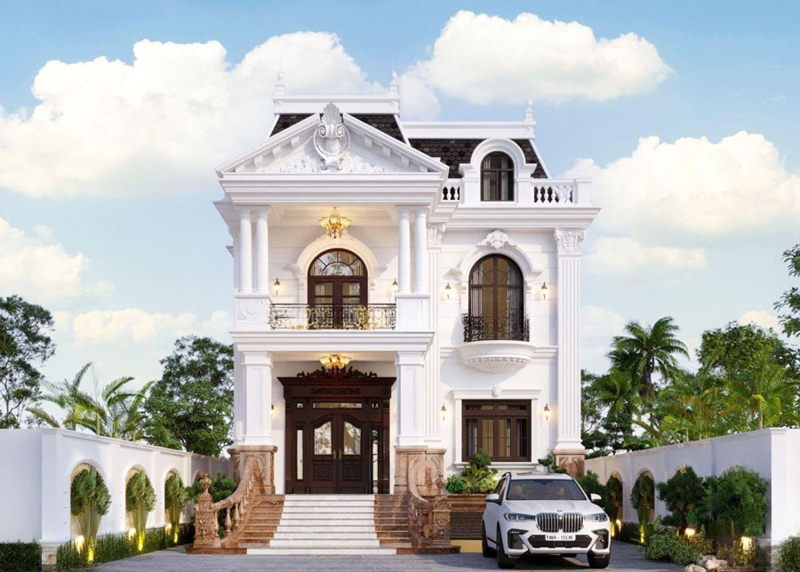 biệt thự mini 2 tầng 80m2