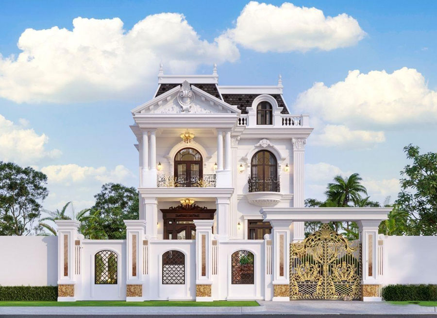 biệt thự mini 2 tầng 80m2
