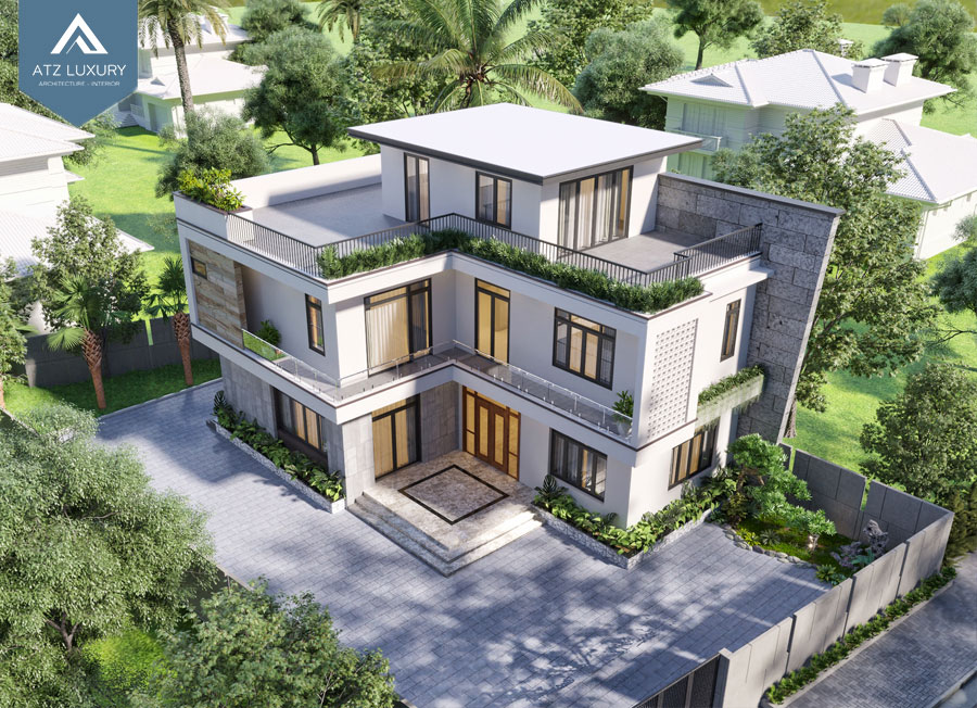biệt thự mini 2 tầng 100m2
