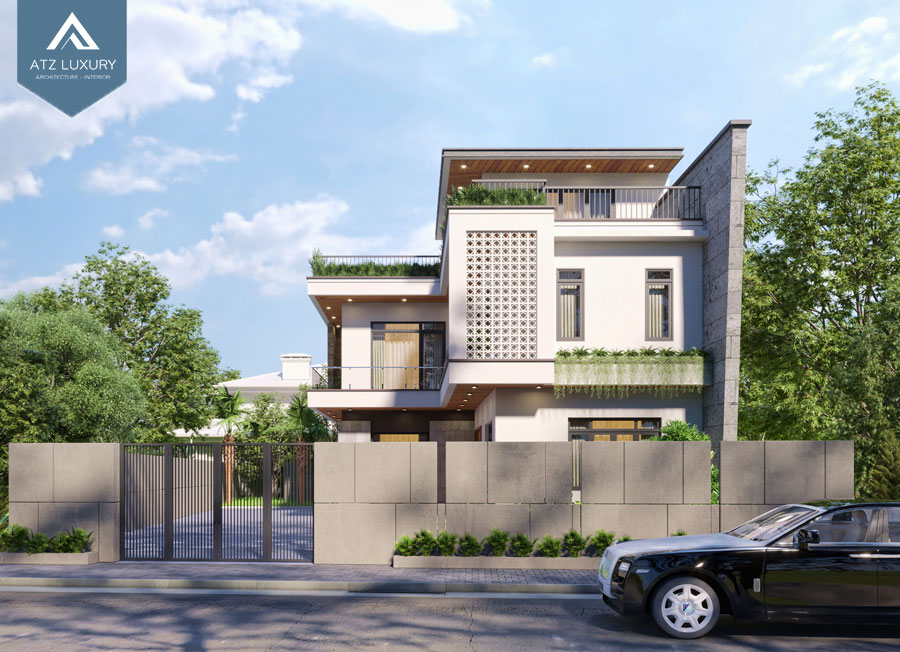 biệt thự mini 2 tầng 100m2