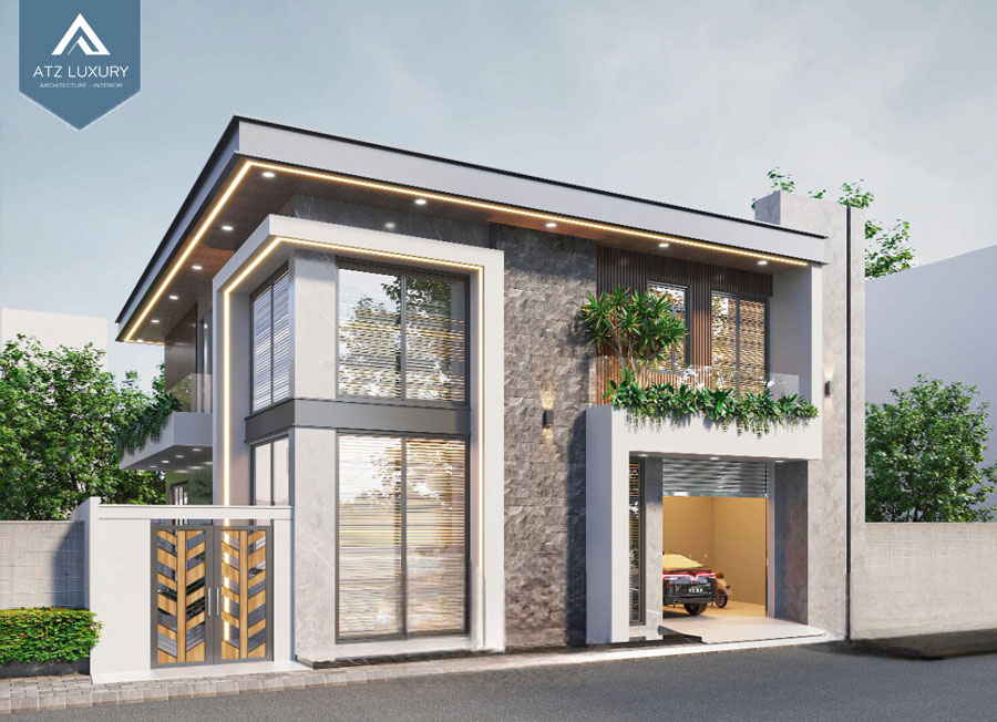 biệt thự mini 2 tầng 100m2