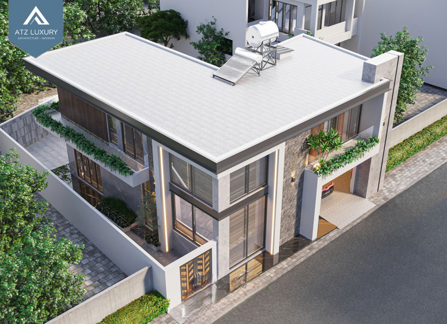 biệt thự mini 2 tầng 100m2