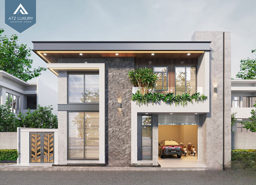 biệt thự mini 2 tầng 100m2