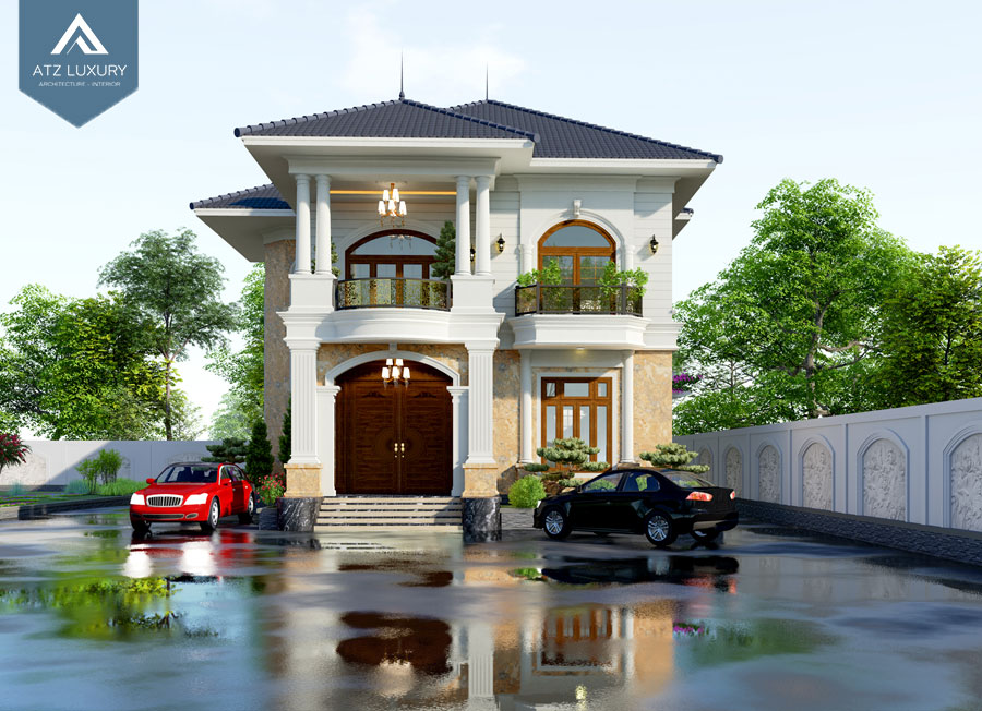 biệt thự mini 2 tầng 100m2