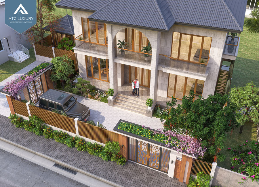 biệt thự mini 2 tầng 100m2
