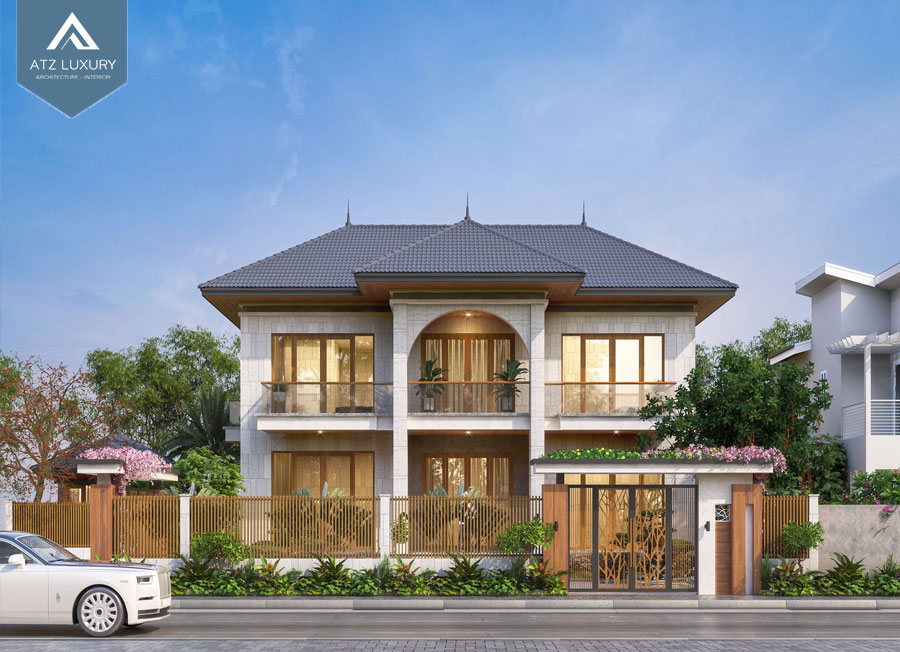 biệt thự mini 2 tầng 100m2
