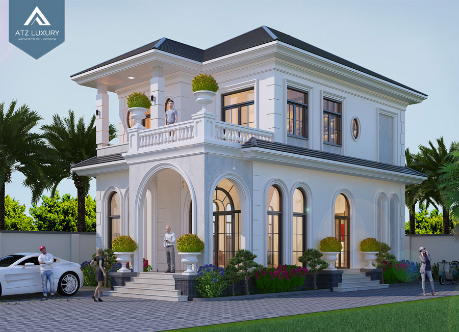biệt thự mini 2 tầng 100m2