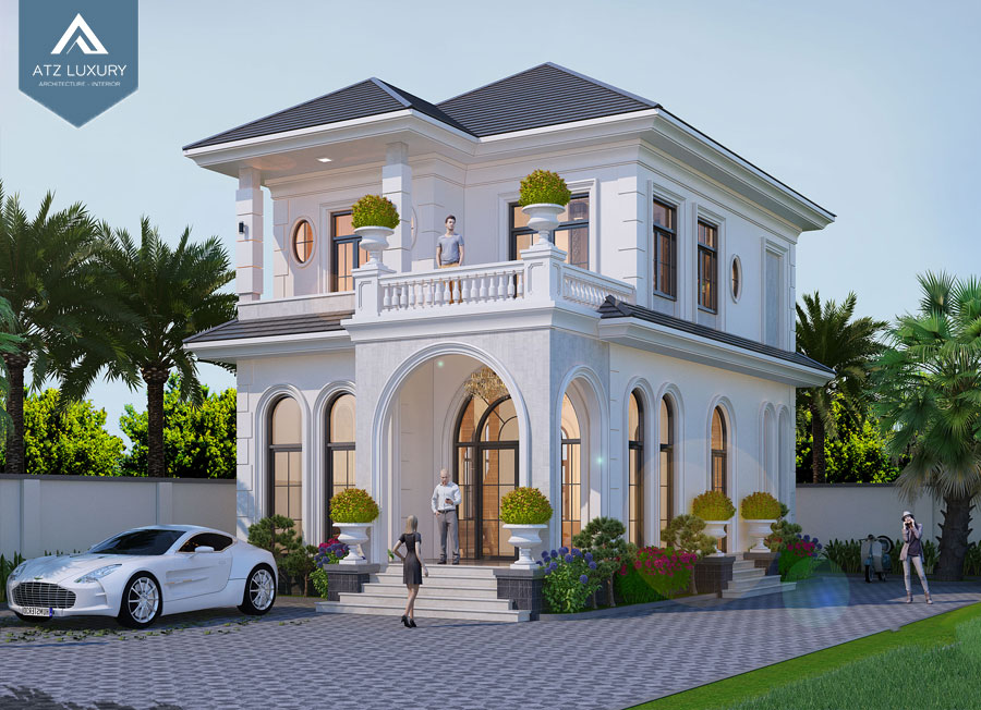 biệt thự mini 2 tầng 100m2