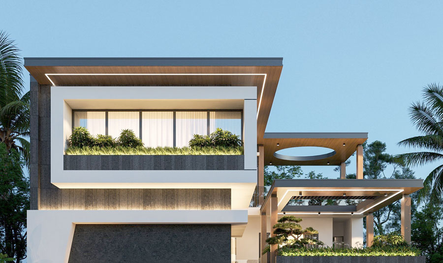 biệt thự 2 tầng 300m2