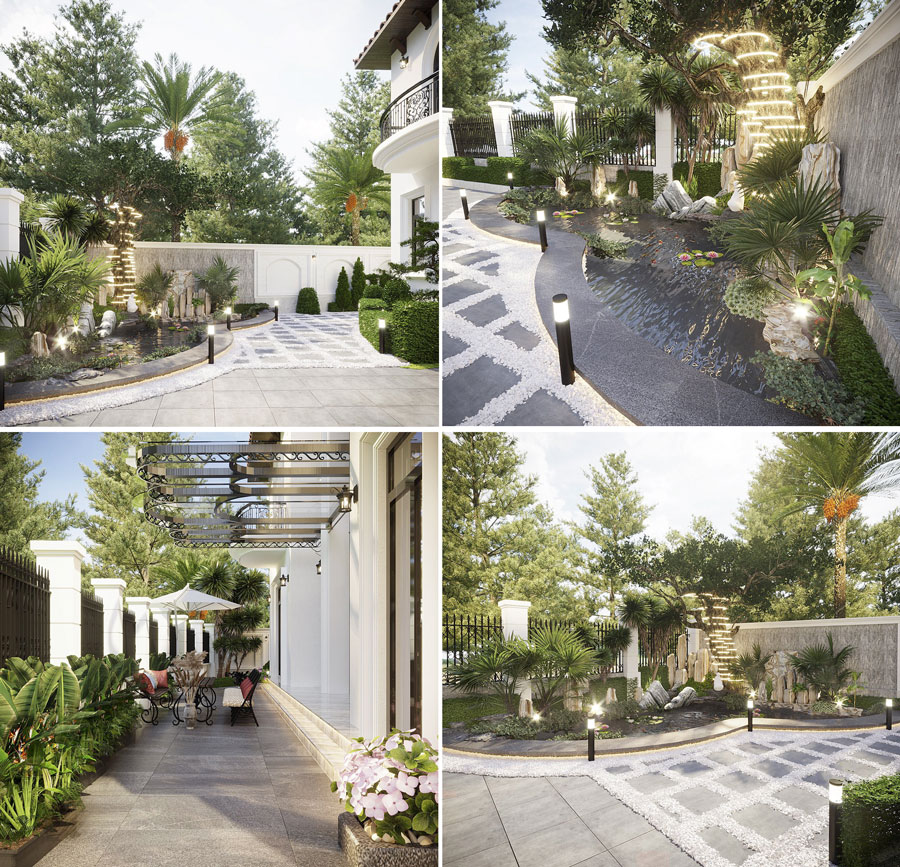 biệt thự 2 tầng 300m2