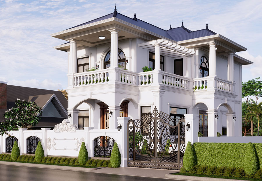 biệt thự 2 tầng 300m2
