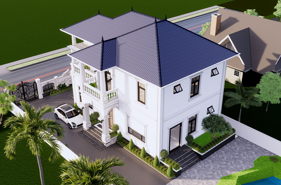 biệt thự 2 tầng 300m2