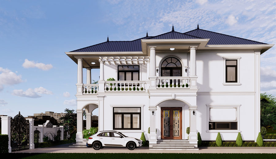 biệt thự 2 tầng 300m2