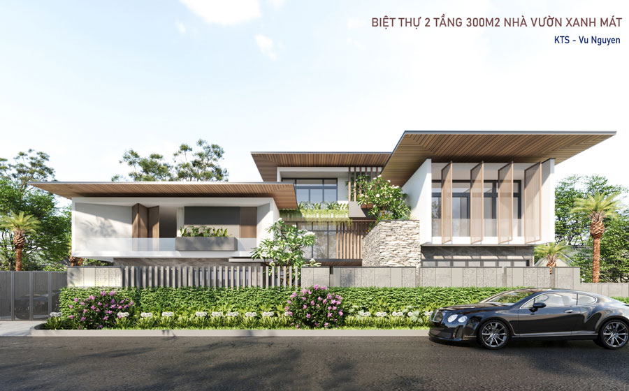 biệt thự 2 tầng 300m2