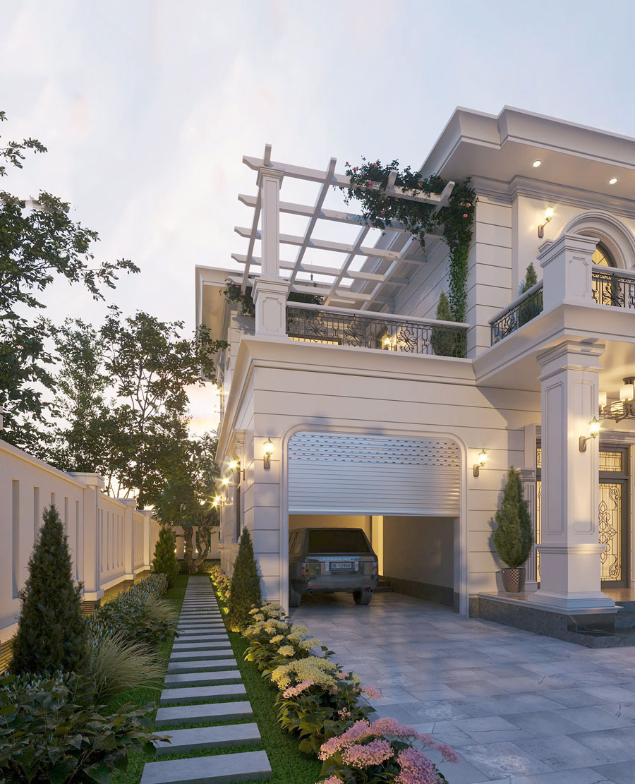 biệt thự 2 tầng 300m2