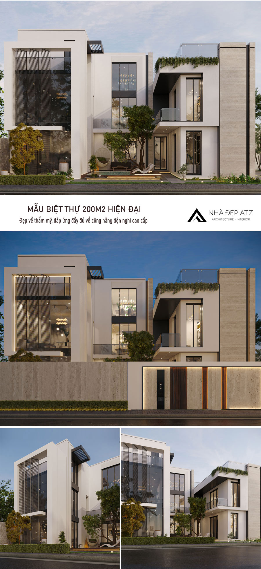 Mẫu biệt thự 200m2