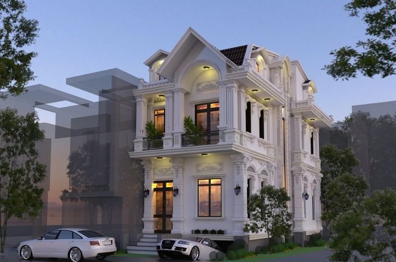 biệt thự mini 2 tầng 60m2