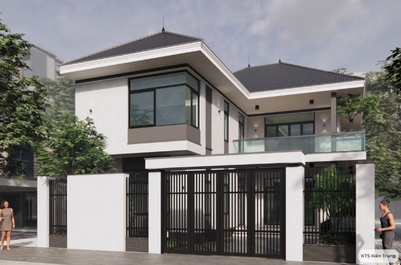 biệt thự mini 2 tầng 60m2