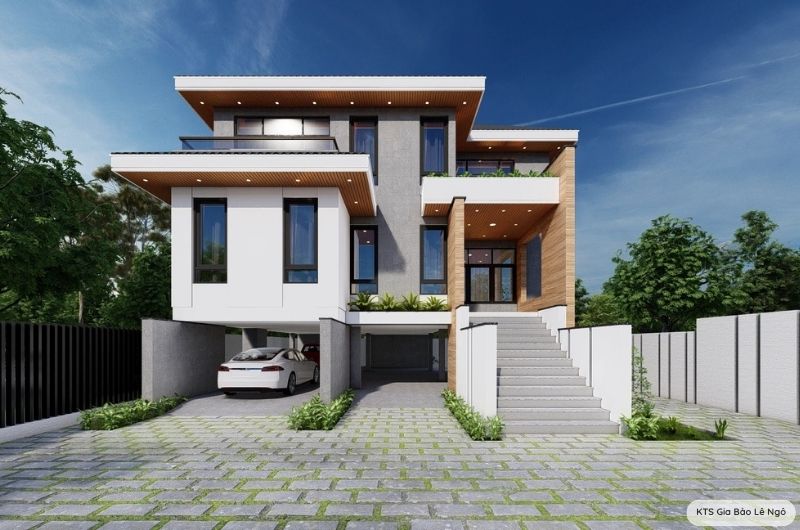 biệt thự mini 2 tầng 60m2
